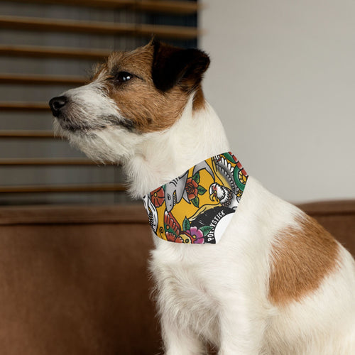 Give Your Pet a Bold Look with Our New Tattoo Pet Bandana!